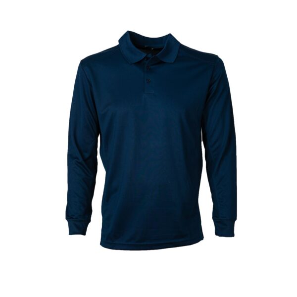 Polera Dry Fit Hombre M/L Azul Marino
