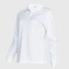 Polera Dry Fit Mujer M/L Blanca