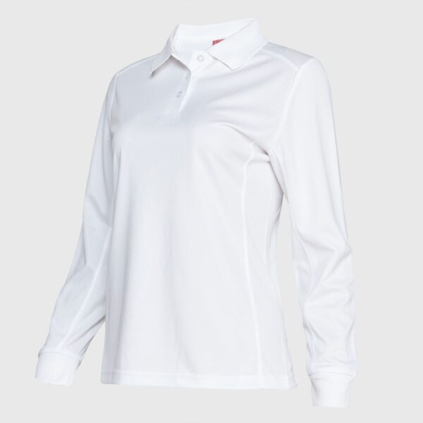 Polera Dry Fit Mujer M/L Blanca