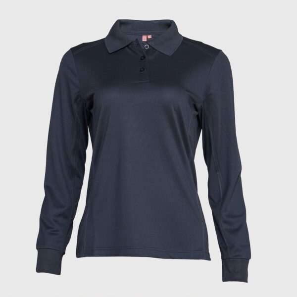 Polera Dry Fit Mujer M/L Gris Pizarra