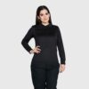 Polera Dry Fit Mujer M/L Negra