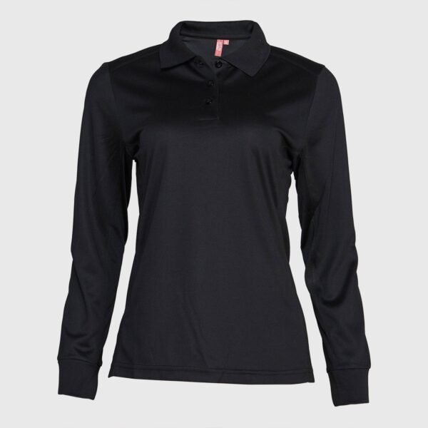 Polera Dry Fit Mujer M/L Negra