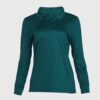 Polera Dry Fit Mujer M/L Verde Petróleo