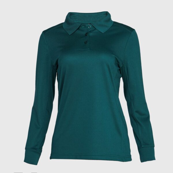 Polera Dry Fit Mujer M/L Verde Petróleo
