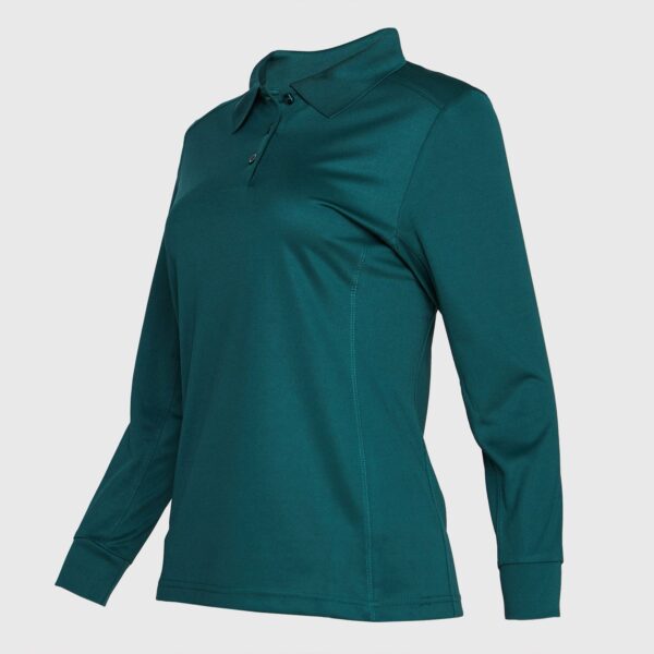 Polera Dry Fit Mujer M/L Verde Petróleo