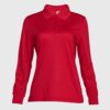 Polera Dry Fit Mujer M/L Roja