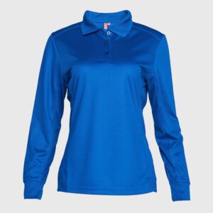 Polera Dry Fit Mujer M/L Azul Rey