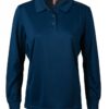 Polera Dry Fit Mujer M/L Azul Marino