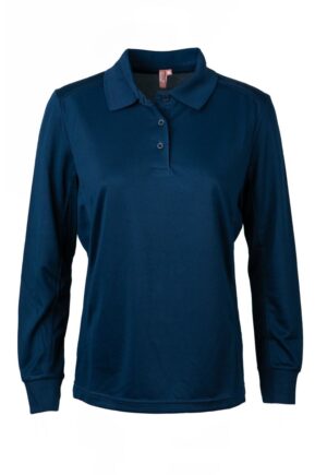 Polera Dry Fit Mujer M/L Azul Marino