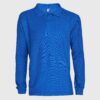 Polera Pique Hombre 80/20 M/L Azul Rey