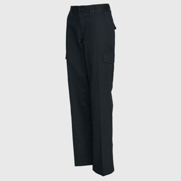 Pantalón Cargo Gabardina Mujer Negro