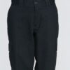 Pantalón Cargo Gabardina Mujer Negro