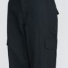 Pantalón Cargo Gabardina Mujer Negro