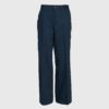 Pantalón Cargo Gabardina Mujer Azul Marino