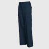 Pantalón Cargo Gabardina Mujer Azul Marino