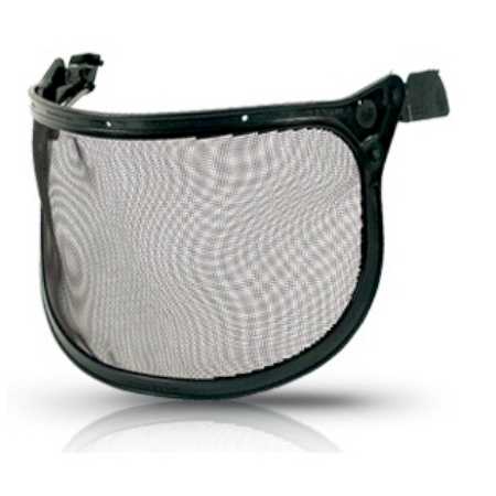 Visor de malla 8 x 16 adosable al casco