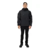 Parka Desmontable Hardwork Reno 3 en 1 Negro Hombre