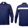 Camisa Ignifuga Antiestatica Iherente Marca Azul