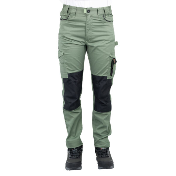Pantalón Hardwork Dakota Spandex Mujer Verde Oliva