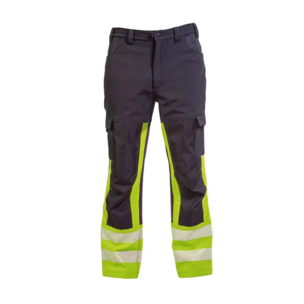 Pantalón Softshell Hardwork Oklan Amarillo Fluor