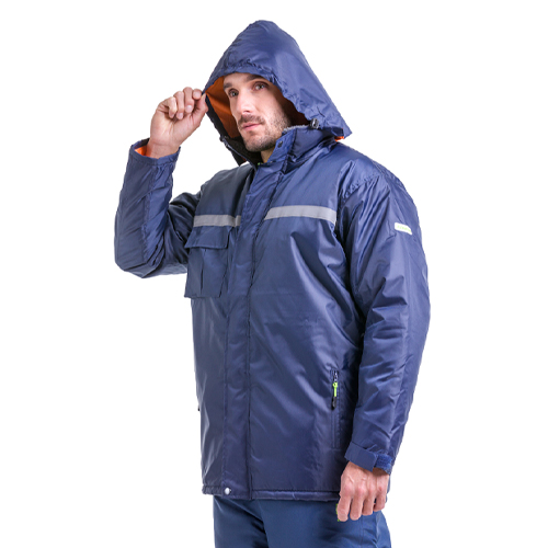 Parka Térmica Alaska Yukon Azul Marino