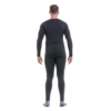 Conjunto Interior Hardwork Patagonia Spandex Hombre Negro