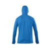 Polera DryFit Hardwork SPX con Gorro Manga Larga Hombre Electric Blue