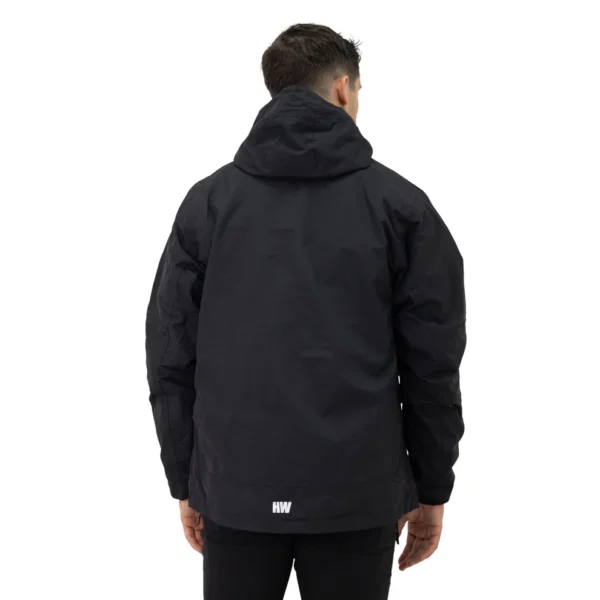 Parka Desmontable Hardwork Reno 3 en 1 Negro Hombre