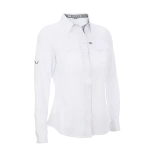 Blusa Hardwork Antakari Spandex Mujer Blanca