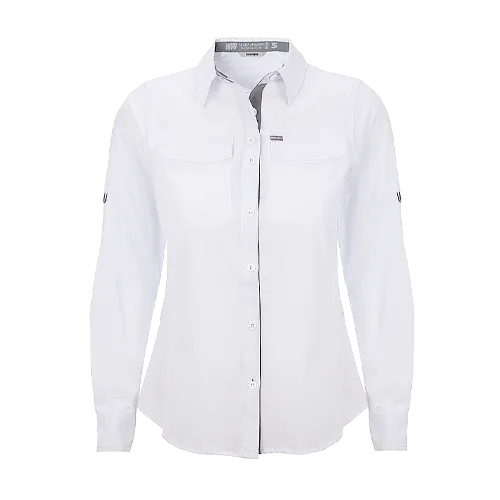 Blusa Hardwork Antakari Spandex Mujer Blanca