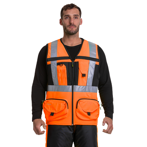 Chaleco Alaska Xpert Hombre Naranjo