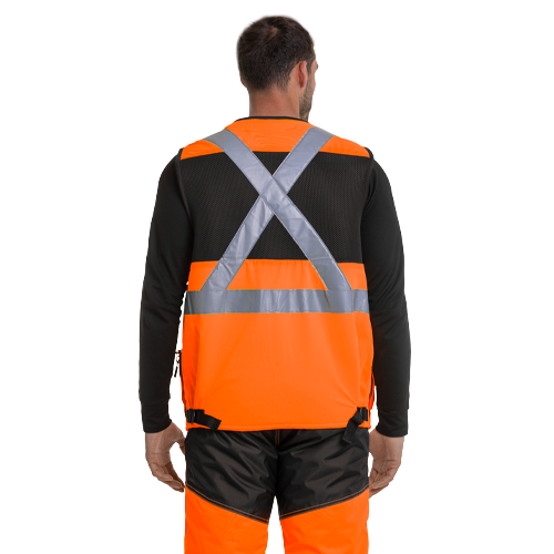 Chaleco Alaska Xpert Hombre Naranjo