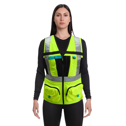 Chaleco Geólogo Alaska Xpert Mujer Amarillo