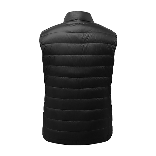 Parka Pluma Hardwork Pullay Pro Sin Mangas Hombre Negro