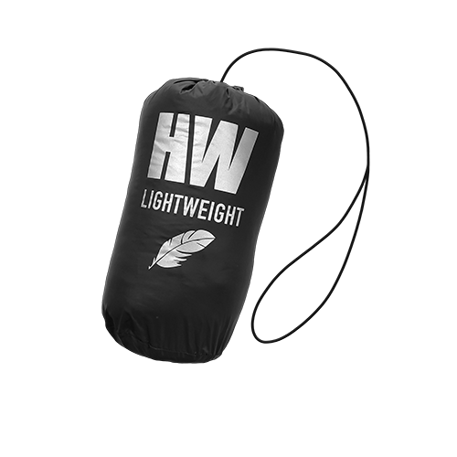 Parka Pluma Hardwork Pullay Pro Sin Mangas Hombre Negro