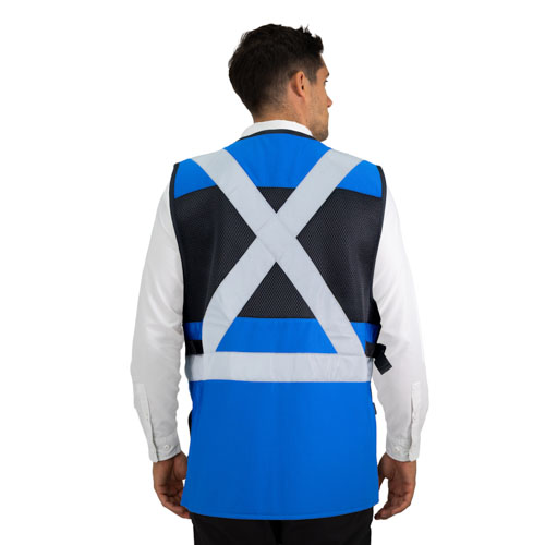 Chaleco Geólogo Alaska Xpert Hombre Azul