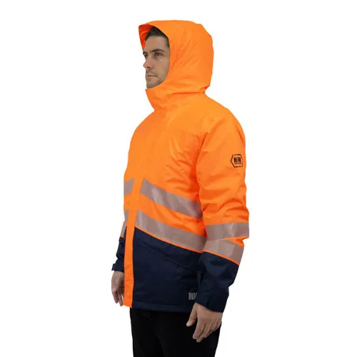Parka Hardwork Artica Naranjo Flúor Hombre