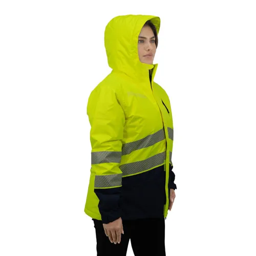 Parka Hardwork Artica Amarillo Flúor Mujer