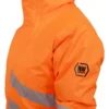 Parka Hardwork Artica Naranjo Flúor Mujer