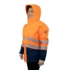 Parka Hardwork Artica Naranjo Flúor Mujer