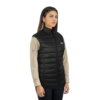 Parka Pluma Hardwork Pullay Pro Mujer Sin Mangas Black