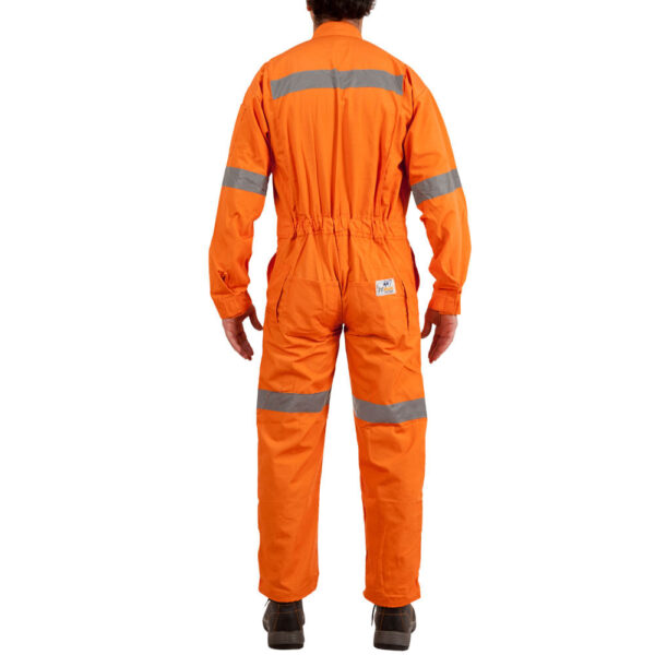 Overol Alaska Canvas C/Cinta Naranjo