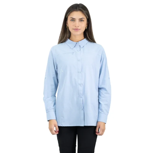 7-3efbea84-ac67-4dfd-8b9e-bb875309e5fd Blusa Dry Hardwork Mujer Celeste