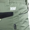Pantalón Hardwork Dakota Spandex Mujer Verde Oliva