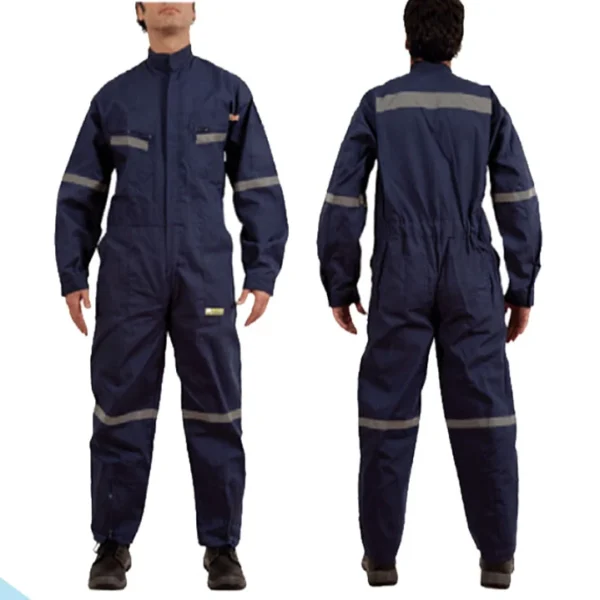 Overol Alaska Canvas C/Cinta Azul Marino