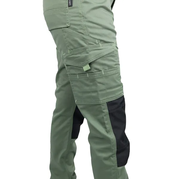 Pantalón Hardwork Dakota Spandex Mujer Verde Oliva