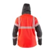 Parka Reflectiva Hardwork Skorpio 3 en 1 Rojo Flúor