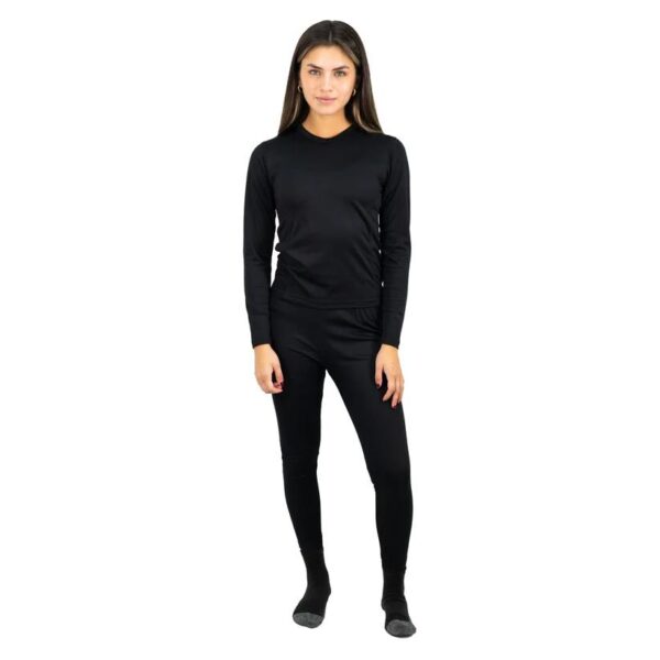 Conjunto interior HW POLYSMART Mujer Negro