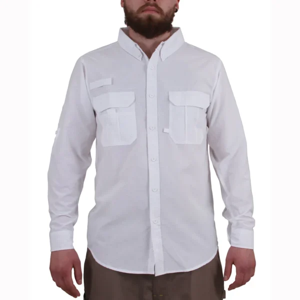 Camisa Hardwork Duck Dry Blanca Hombre