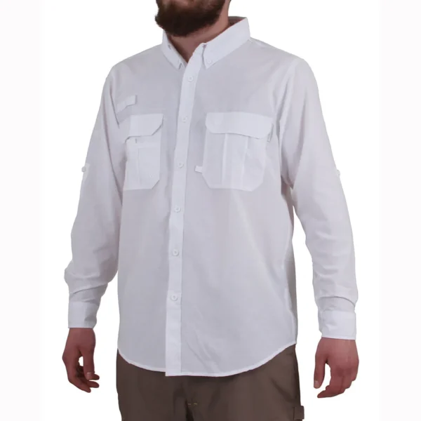 Camisa Hardwork Duck Dry Blanca Hombre
